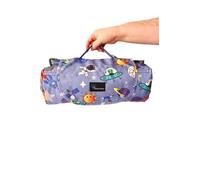 Huellitas Infinitas Cama Premium Anti-arañazos Anti-Deslizante y Waterproof para Perros y Gatos. Enrollable para Casa, Coche,Viaje,Hotel, Casa Rural,Camping.100x70cm. Lavar en Agua fría. Edic.