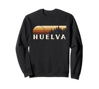 Huelva, España Evergreen Vintage Sunset Sudadera