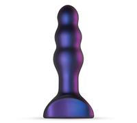 Hueman Space Invader Buttplug Vibrante, Plug Anal Vibrante con 4 Configuraciones Diferentes, Perfecto para los Amantes del Sexo Anal, Juguete Anal Silencioso - Longitud Insertable 10 cm - Morado