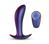 Hueman Uranus Anal Vibrador con Control Remoto Inalámbrico, Vibrador de Próstata para Hombres - Perfecta para La Estimulación de la Próstata, Recargable - Longitud Insertable 10,50 cm - Morado