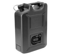 hünersdorff Bidón de combustible profesional 20 l, con homologación UN, negro