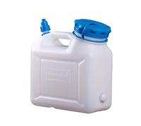 Hünersdorff Bidón de cuello ancho 5 L, PEAD natural, con protección UV