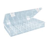 Hünersdorff Caja de surtido PS CLASSIC, 24 compartimentos 225x335x55 mm, transparente