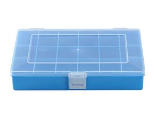 Hünersdorff Cajas de surtido PP COMPACT, 18 compartimentos 170x250x46 mm, azul, PP