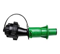Hünersdorff Sistema de llenado de seguridad Para aceite adhesivo para cadenas, negro/verde, envase autoservicio