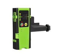 Huepar LR-6RG Detector de nivel láser + clip, pantalla LED de tres caras, compatible con niveles láser Huepar, alcance del detector hasta 60M, receptor láser digital para haz verde y rojo con zumbador