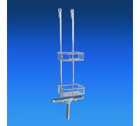 Hüppe Butler 2000 - Sistema de Archivos Estante la Ducha Incl. Limpiador Cristal