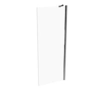 Pared lateral cuadrada pura de diseño HÜPPE para puerta batiente, ancho: 70 c...