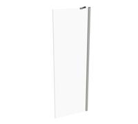 HÜPPE Design pure panel lateral para la puerta batiente Ancho: 70cm tope izquierdo y derecho para el plato de ducha, 8P1010087322, Cabinas de ducha: Color de perfil plata mate ESG clear con ANTI-PLAQU