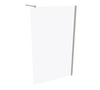 HÜPPE Design pure panel lateral, simple, travesaño, vidrio templado de seguridad 6mm, anchura 1200mm, alto 2000mm, bisagra izquierda y derecha, 8P1109087322, Cabinas de ducha: Color de perfil plata ma
