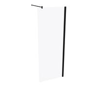 HÜPPE Design pure panel lateral, simple, travesaño, vidrio templado de seguridad 6mm, anchura 750mm, altura 2000mm, tope izquierdo y derecho, 8P1113123321, Cabinas de ducha: Color de perfil Vidrio Bla
