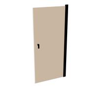 Puerta batiente cuadrada pura de diseño HÜPPE, ancho: 88 cm altura: 190 cm to...