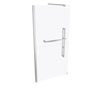 Pared lateral cuadrada HÜPPE Duplo pure Walk-In 1 pieza, ancho: 100 cm,