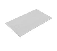 HÜPPE EasyFlat plato de ducha, desague lado corto, rectangular, 1600x900mm, EF0213055, Color: Blanco