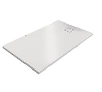 HÜPPE EasyFlat plato de ducha, desague lado corto, rectangular, 1700x750mm, EF0228083, Color: Blanco Mate