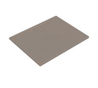 HÜPPE EasyFlat plato de ducha, desague lado largo, rectangular, 1000x800mm, EF0103037, Color: Beige mate