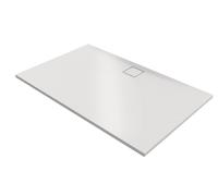 HÜPPE EasyFlat plato de ducha, desague lado largo, rectangular, 1500x1000mm, EF0118083, Color: Blanco Mate
