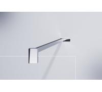 HÜPPE Select+ Soporte en cruz, SL2601069, Color: plata alto brillo