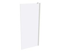 HÜPPE Xtensa pure panel lateral para puerta corredera vestidor una sola pieza, con segmento fijo, anchura:90cm, tope izquierdo y derecho, XT0307182321, Cabinas de ducha: Color del perfil Edición en bl