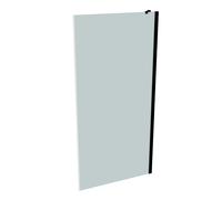 HÜPPE Xtensa pure panel lateral, para puerta corredera vestidor una sola pieza, sobre bañera, An 200-1100mm, Al 400-2000mm, XT0381123348, Cabinas de ducha: Color del perfil Negro Edición Vidrio ESG Ar
