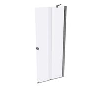 HÜPPE Xtensa pure puerta trasera corredera 2 piezas (1/2), anchura:90cm, bisagra derecha, XT1403069321, Cabinas de ducha: Color de perfil plata cristal de alto brillo ESG clear