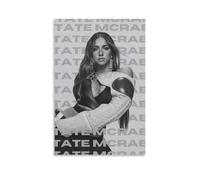 HUERIER Tate McRae - Póster estético para habitación, lienzo decorativo para pared, lienzo artístico para dormitorio, 30 x 45 cm, estilo sin marco