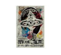 HUERIER Vivienne Westwood - Póster estético para habitación, lienzo decorativo para pared, lienzo artístico para dormitorio, 50 x 75 cm, estilo sin marco