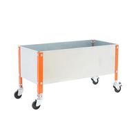 Huerto Urbano con Ruedas. Kit SIMONGARDEN Urban Mob. 900x600 NAR/GALVA