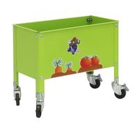 Huerto Urbano para niños. con Ruedas. Kit SIMONGARDEN Urban Kid Mobile 700x300 VERDE-60l