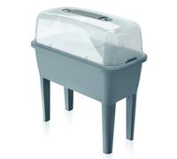 Huerto Urbano Con Invernadero De 52l En Polipropileno 77x38x82 Cm Pistacho