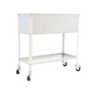 HUERTO URBANO SIMONGARDEN URBAN TOP CON RUEDAS 1200x600 BCO/GA