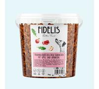 Huesitos de entrenamiento Conejo con manzana y col rizada (cubo de 1 kg)