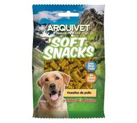 Arquivet Soft Snacks para Perro Huesitos Pollo, 300 g (Paquete de 1)