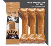 Hueso comestible de queso y mantequilla de maní para perro - Laika Bone - Tamaño: L