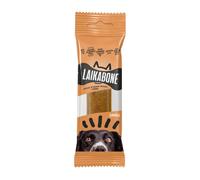 Hueso comestible de queso y mantequilla de maní para perro - Laika Bone - Tamaño: S