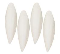 Hueso de calcio de pájaro - 11 x 4 cm/4,33 x 1,57 pulgadas Calcio natural para | Suplemento alimenticio de cuatro piezas para pájaros con calcio para cacatúas, gorriones, periquitos, periquitos, etc