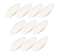 Hueso de calcio de pájaro - Loros Alimentos titular Cuttlebone, 10 piezas de periquito pájaro cortante hueso | Juguete de mordida de loro Natural Peluche Hueso, Masticar Hueso de calamar, Pájaro