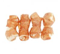 Hueso de cuero con pollo para perros - Ferribiella - Cantidad: 80 g