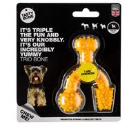 Hueso de pollo en nylon para perros Trio Bone - Tasty Bone - Tamaño: Juguete