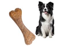 Hueso Duro Para Perros - Hueso Masticable Para Perros | Juguetes Duros Para Masticar Huesos, Hueso De Cepillo De Dientes De Limpieza De Larga Duración, Juguetes De Hueso De Perro Resistentes De Pp