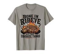 Hueso en chuletón mis Dos Cosas favoritas Filete a la Parrilla Amante Camiseta