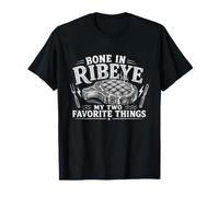 Hueso en chuletón mis Dos Cosas favoritas Filete a la Parrilla Amante Camiseta