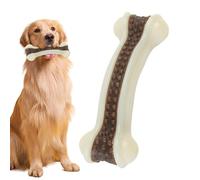 Hueso para masticar fuerte, juguete para la dentición de nailon, divertido refrigerio interactivo, golosinas de entrenamiento para mascotas de larga duración, accesorio de enriquecimiento para interio