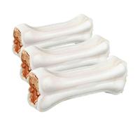 Huesos con Relleno Pato Denta Fun, 12cm, 2uds/120g (Paquete de 3)