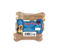 Huesos masticables de cuero crudo Trixie para perros (blíster de 3) | 11 cm