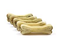 Huesos masticables DOGBOSS Ingredientes 100% Naturales, Diferentes tamaños y sabores (5 Huesos con energizantes, 22 cm)