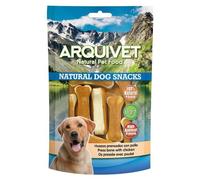 Huesos prensados Natural Dog Snacks Arquivet para perros sabor Pollo