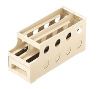 Huevera para nevera - 2 niveles contenedor huevos de rotación automática - Organizador de alimentos para despensa cocina casa | Para estantería frigorífico, cocina, casa