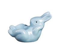 Hueveras de animales,Huevera de cerámica,Hueveras de conejito hervidas - Lindos soportes de huevos de cerámica para cocina, soporte para huevos de decoración de Pascua, bandeja de una sola huevera