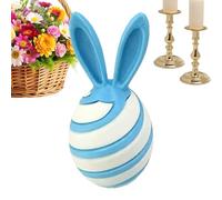 Huevo Conejo Anti-Estrés - Compañero Relajante Coleccionable,Figura de Conejo Impresa en 3D con Paso Continuo,para Estudio, Librería, Dormitorio, Apartamento, Salón